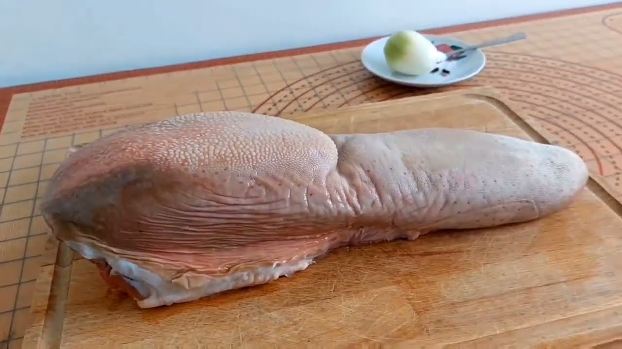 LA LANGUE DE BŒUF CUISSON #food,#recette