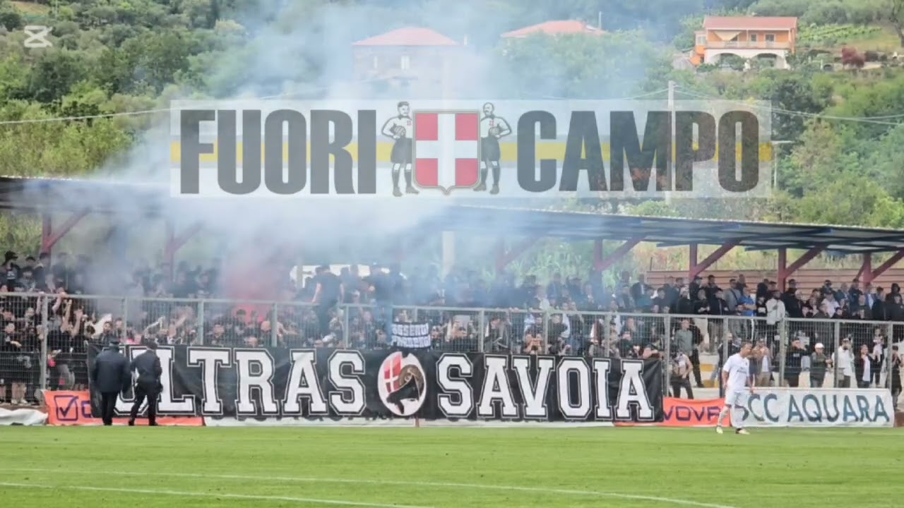 Videotifo Gelbison-SAVOIA, gli ultras Savoia in azione a Castelnuovo Cilento