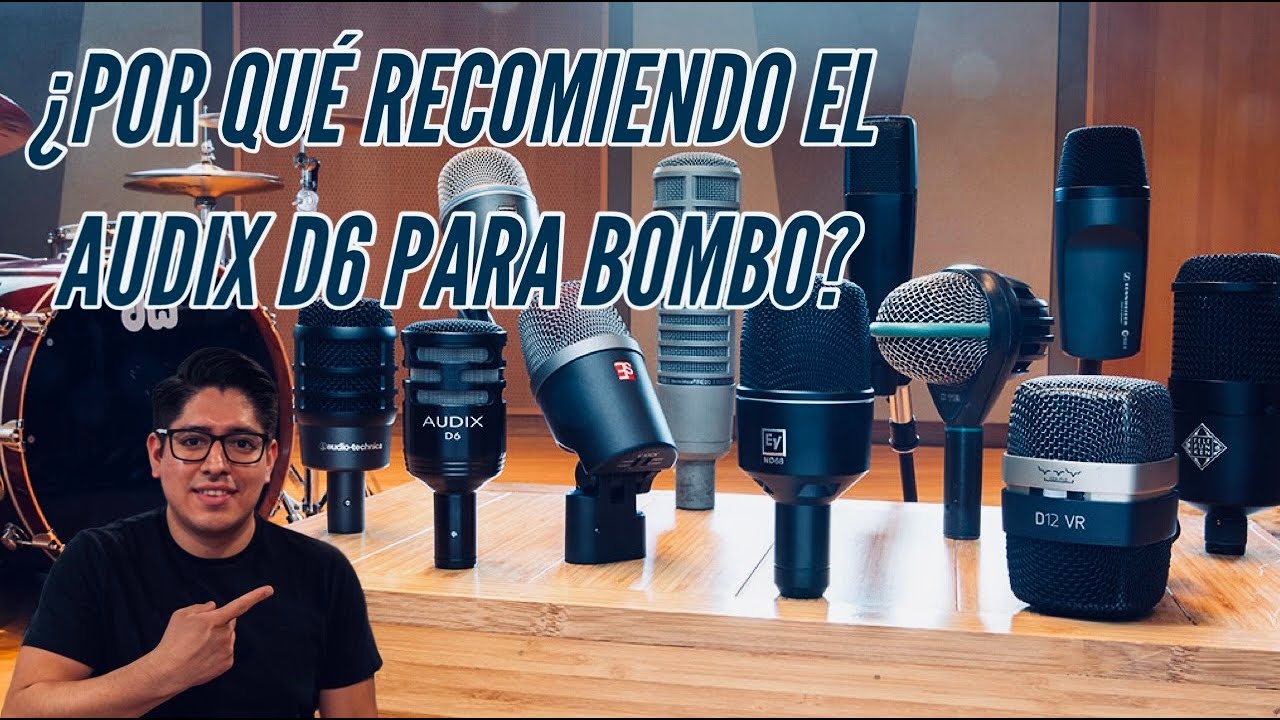 POR QUÉ RECOMIENDO EL AUDIX D6 EN COMPARACIÓN DEL AKG D112, SHURE BETA52 PARA BOMBO EN TU IGLESIA???