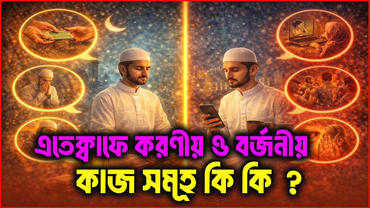 এতেক্বাফে করণীয় ও বর্জনীয় কাজ সমূহ কি কি  ? | ইসলামিক সাওয়াল জাওয়াব | Rj Safwan | JAGOFM