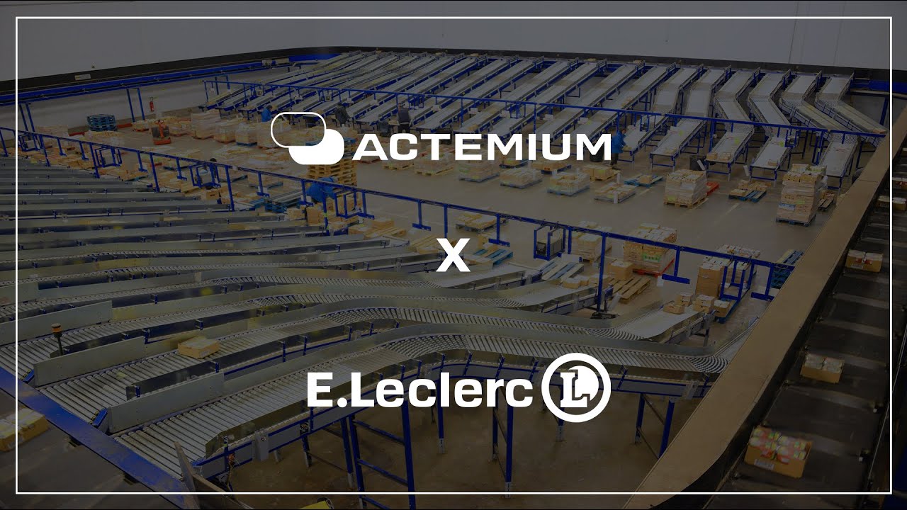 Actemium x Leclerc (Socamil) : solutions automatisées pour la grande distribution