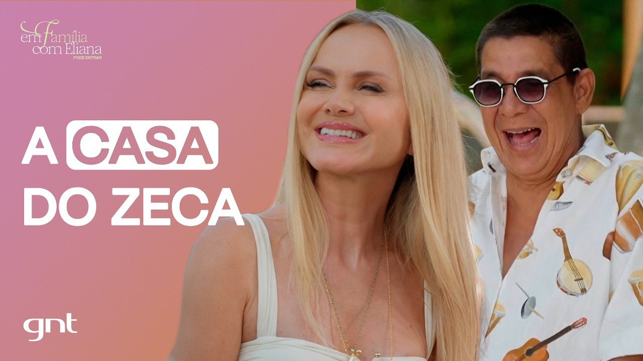 A INTIMIDADE de Zeca Pagodinho | Em fam&iacute;lia Pode Entrar | GNT​