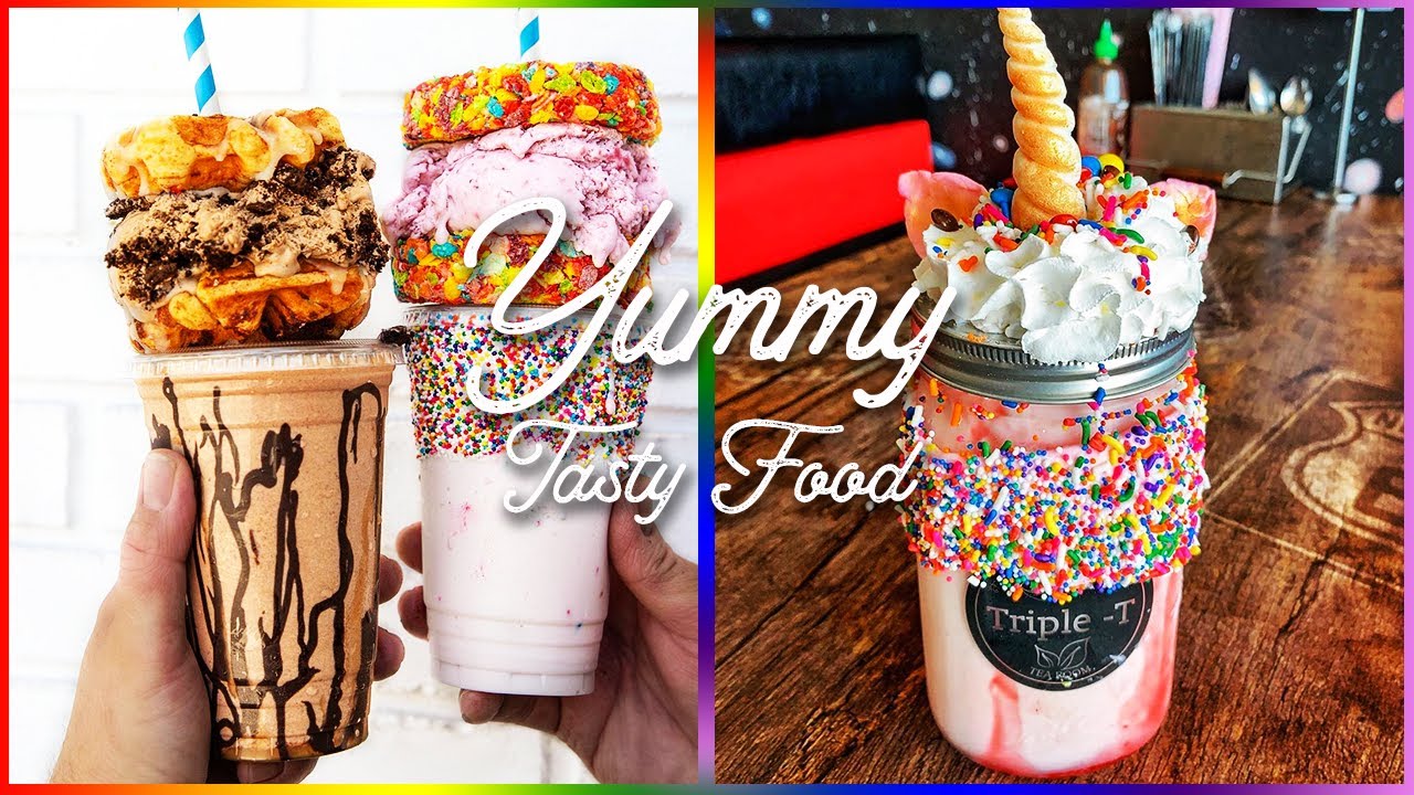 Yummy Tasty Food | Chocolate Ice Cream | Chocolate Cake Dessert | Sugar | Satisfying Video