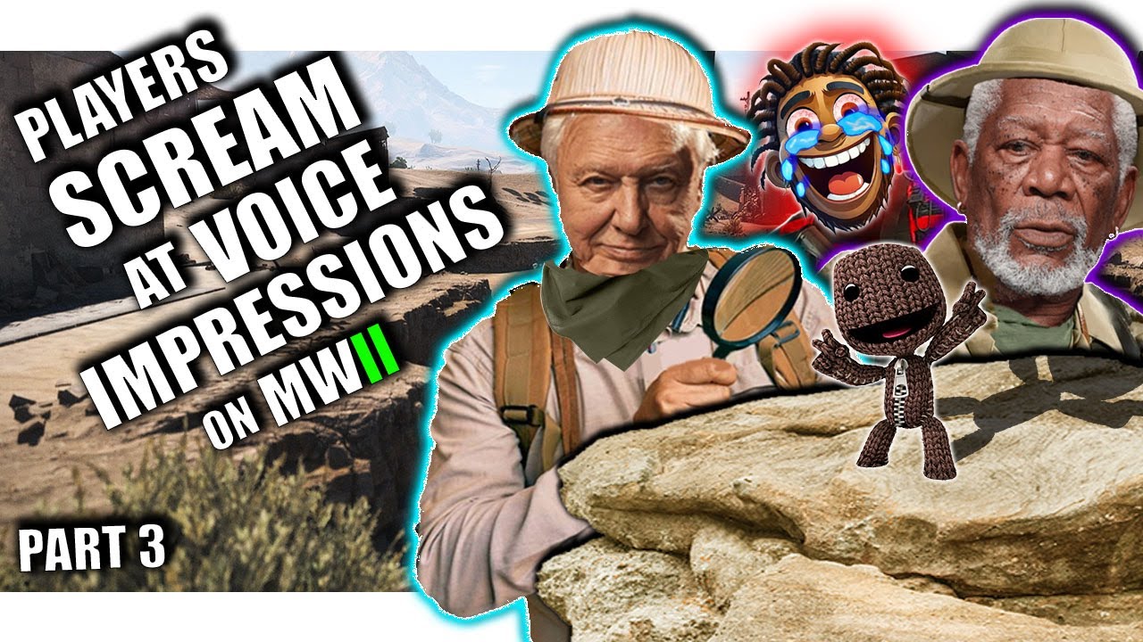 Chapter 3: Players Scream at Voice Impressions on MW2 (Voice Trolling)