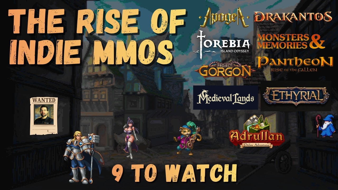 The Rise of Indie MMOs: 9 MMORPGs to Watch