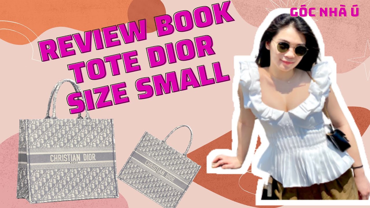 Túi Book Tote Dior size Small có đáng mua? || Góc Nhà Ú Review