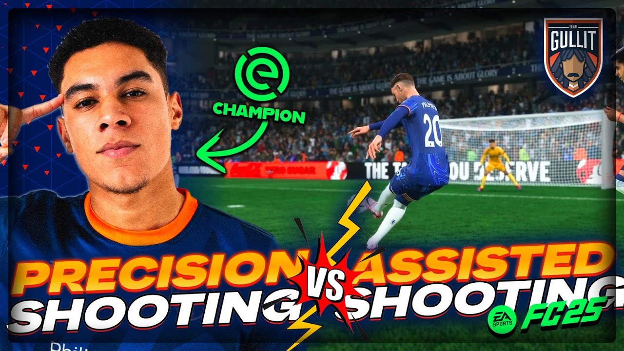 EA FC 25 — Точность против помощи при стрельбе