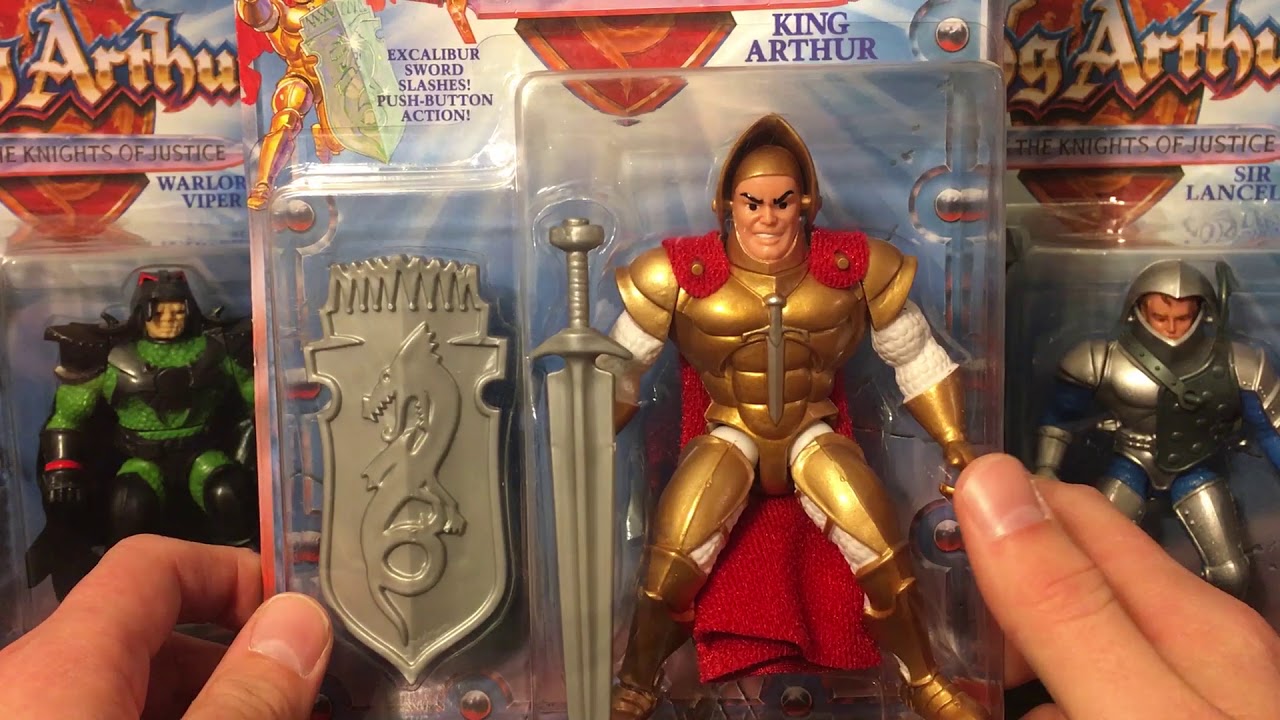 KING ARTHUR & THE KNIGHTS OF JUSTICE TOY LINE - WEEKLY NOSTALGIA