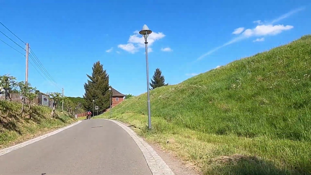 Radweg nach Ronneburg- Die schöne natur um Gera. Fahrradtour. HD Qualität.