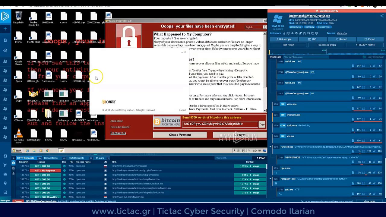 Emotet: Πώς ξεκινάει μια επίθεση Ransomware στην Ελλάδα - Tictac Managed Security Services