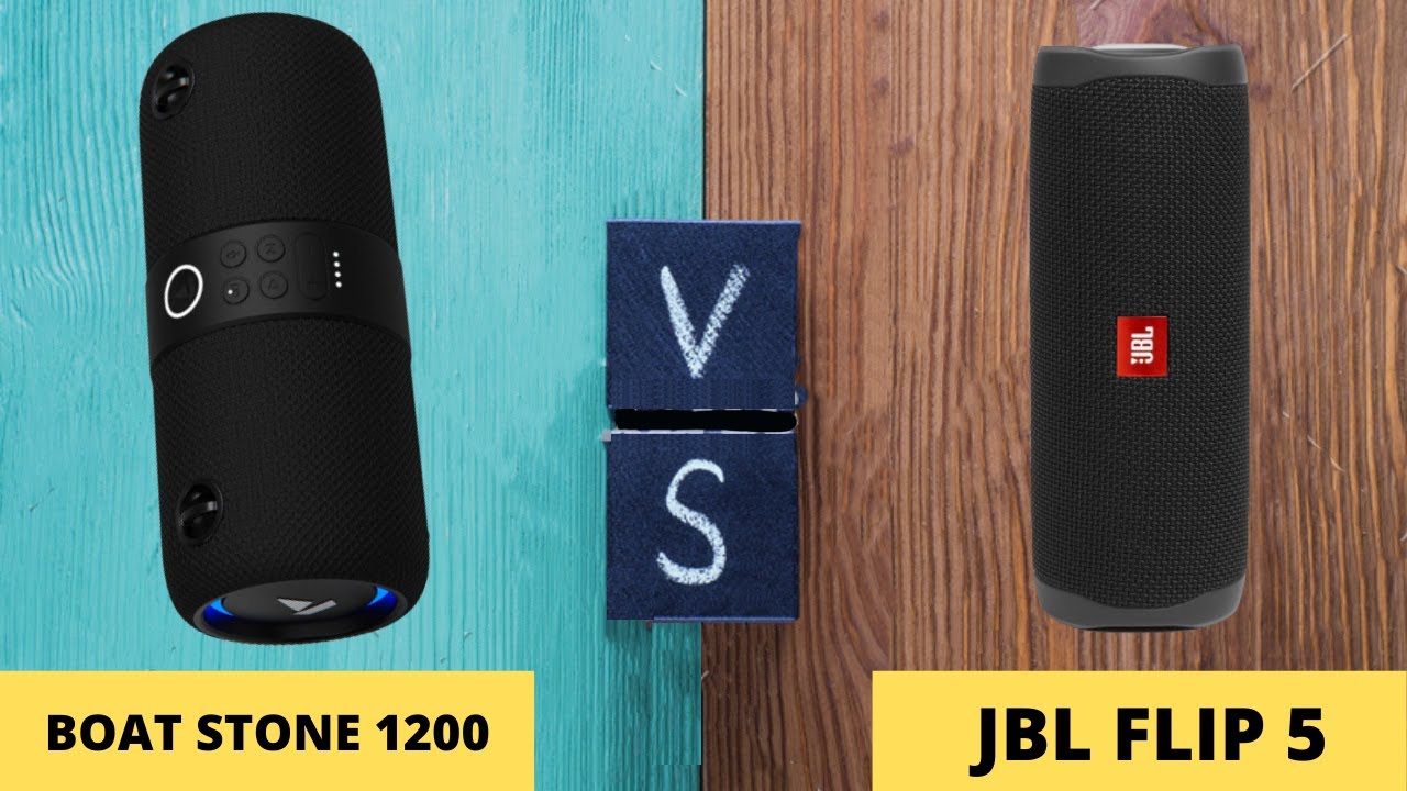 boAt Stone 1200 VS Jbl Flip 5 | Best Bluetooth Speaker  Comparison| BOAT STONE COMPARISON