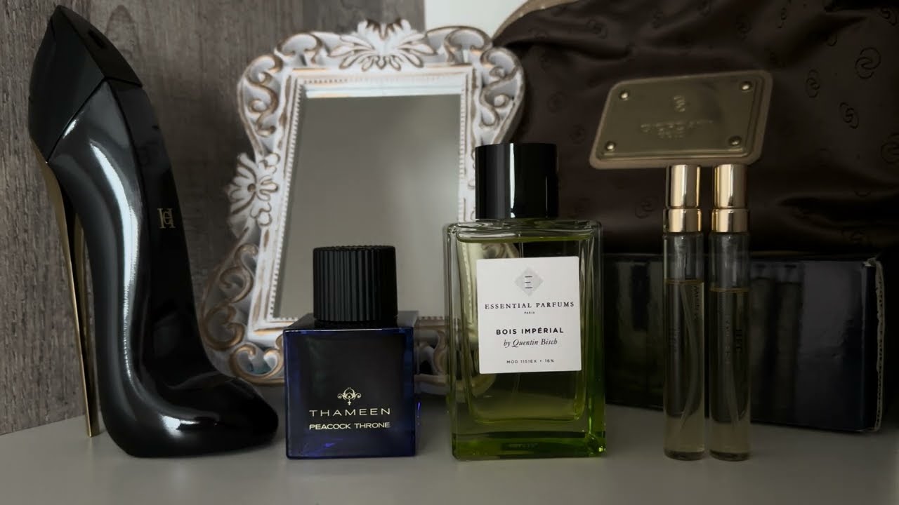 Essential parfums BOIS IMPERIAL,THAMEEN Peacock Throne, CAROLINA HERRERA