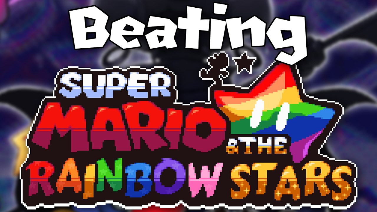 Beating Super Mario and the Rainbow Stars!