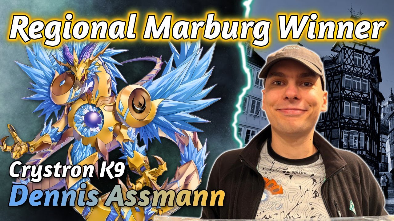 Yu-Gi-Oh!  Crystron K9 | 1st Place Deck Profile | Dennis A. | Marburg Regio November 2025