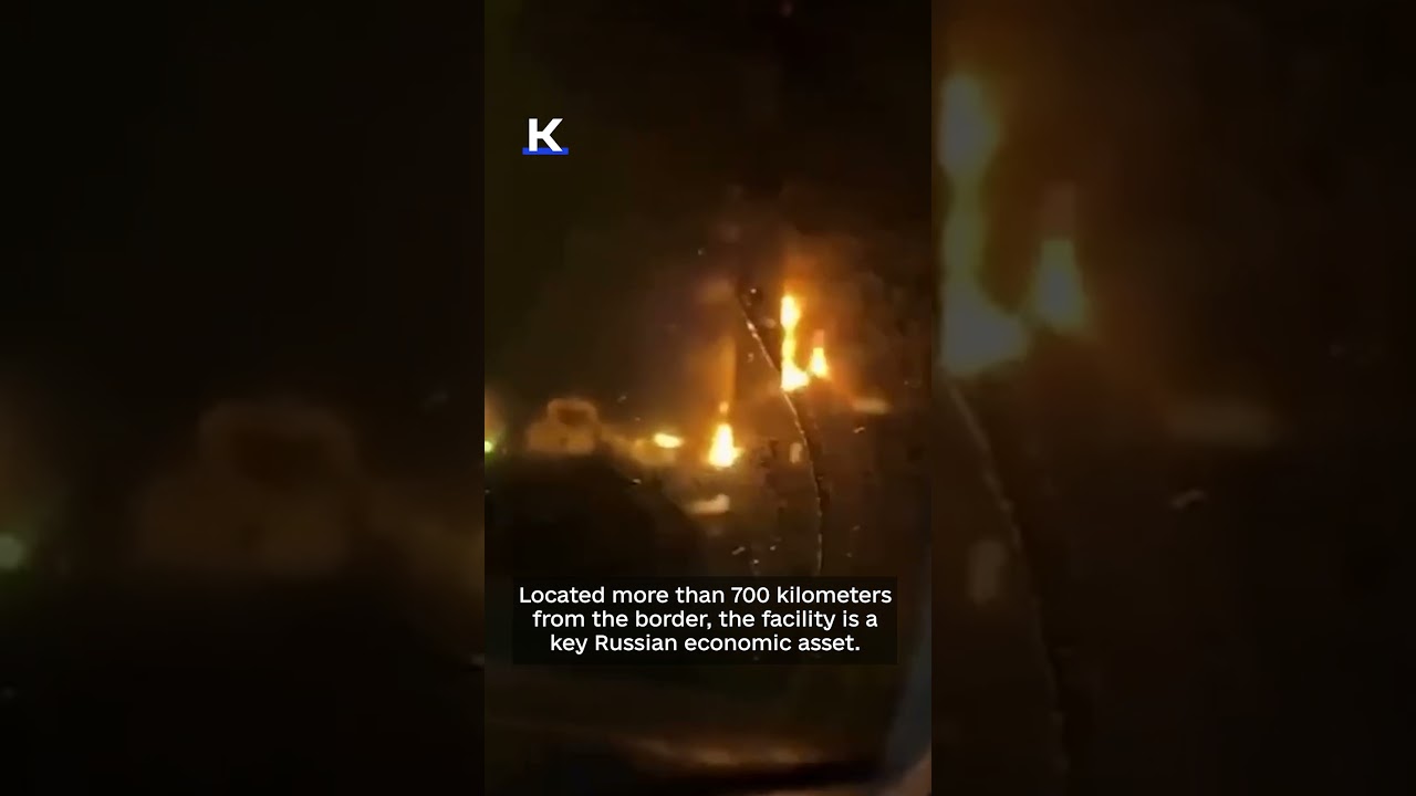 Ukraine strikes key oil facility in Russia&rsquo;s Yaroslavl