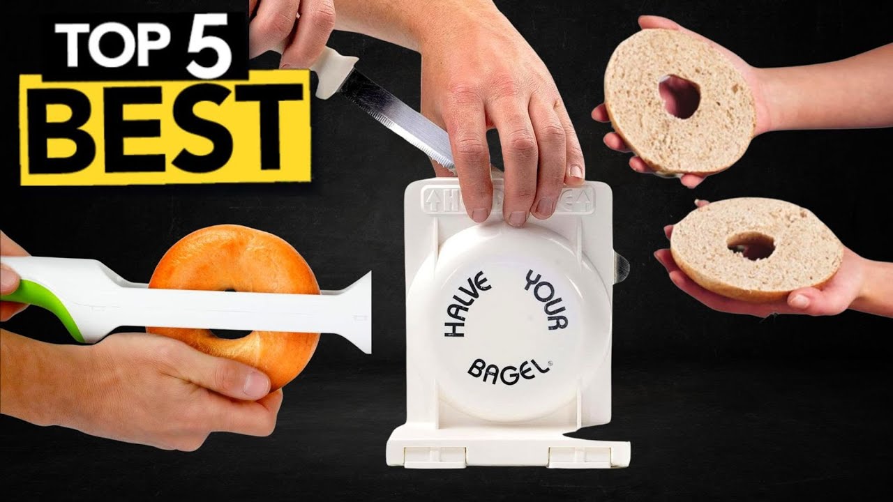 TOP 5 Best Bagel Slicer [ Buyer's Guide ]