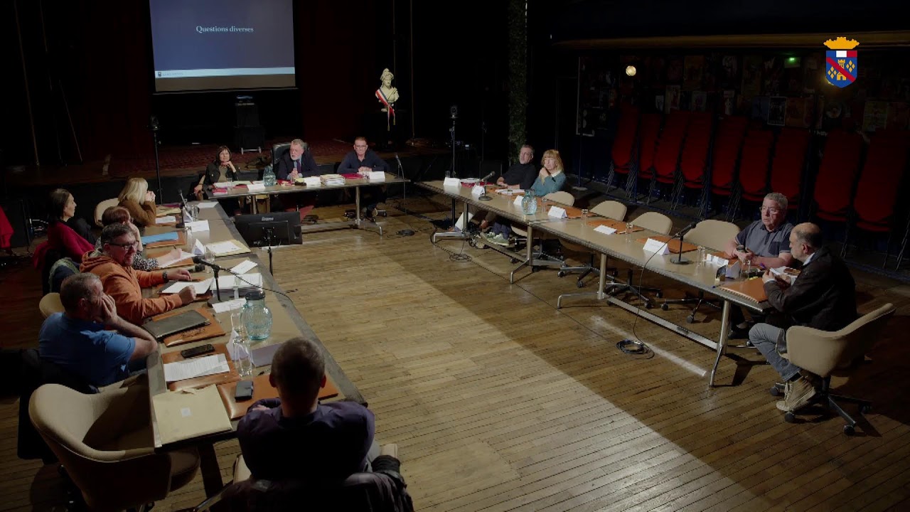 En direct - Conseil municipal du vendredi 25 avril 2025