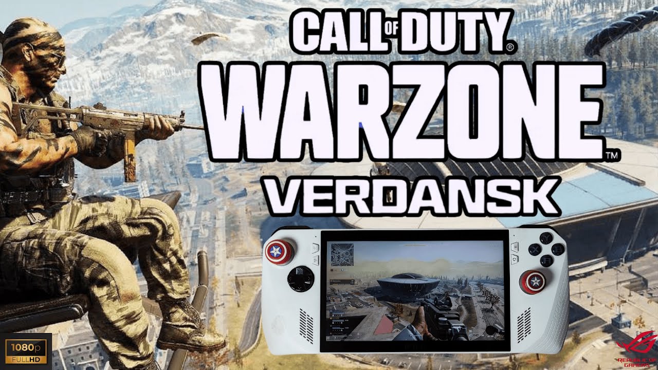 ✅CALL OF DUTY WARZONE GAMEPLAY ASUS ROG ALLY Z1 EXTREME ¿VALDRA LA PENA JUGARLO AQUI ?