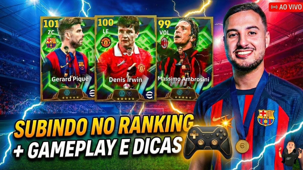 🔴 LIVE | eFOOTBALL 2026 | SUBINDO NO RANKING | GAMEPLAY + DICAS