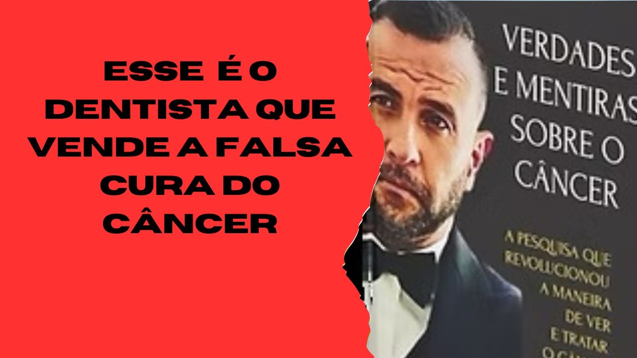 O dentista Marco Botelho foi denunciado por vender falsa cura do câncer