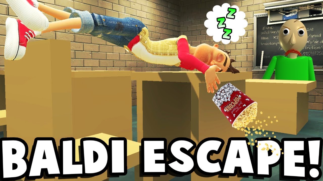 ESCAPE FROM BALDI'S SCHOOL? - Garry's Mod Gameplay (Gmod Roleplay) - Baldi's School Survival