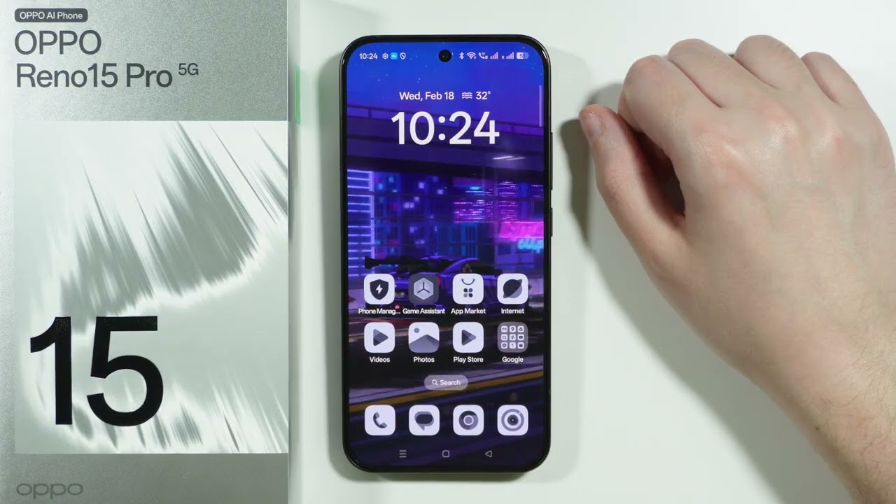OPPO Reno 15 Pro: Как отключить ленту Google на главном экране (удалить страницу Google News)