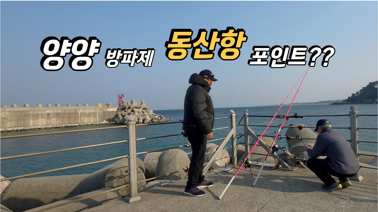 원투낚시 양양 동산항 던지면 그냥 잡혀요 Korean Surf Fishing 더 좋은 낚시포인트을 #fishinglife #fishing #추천