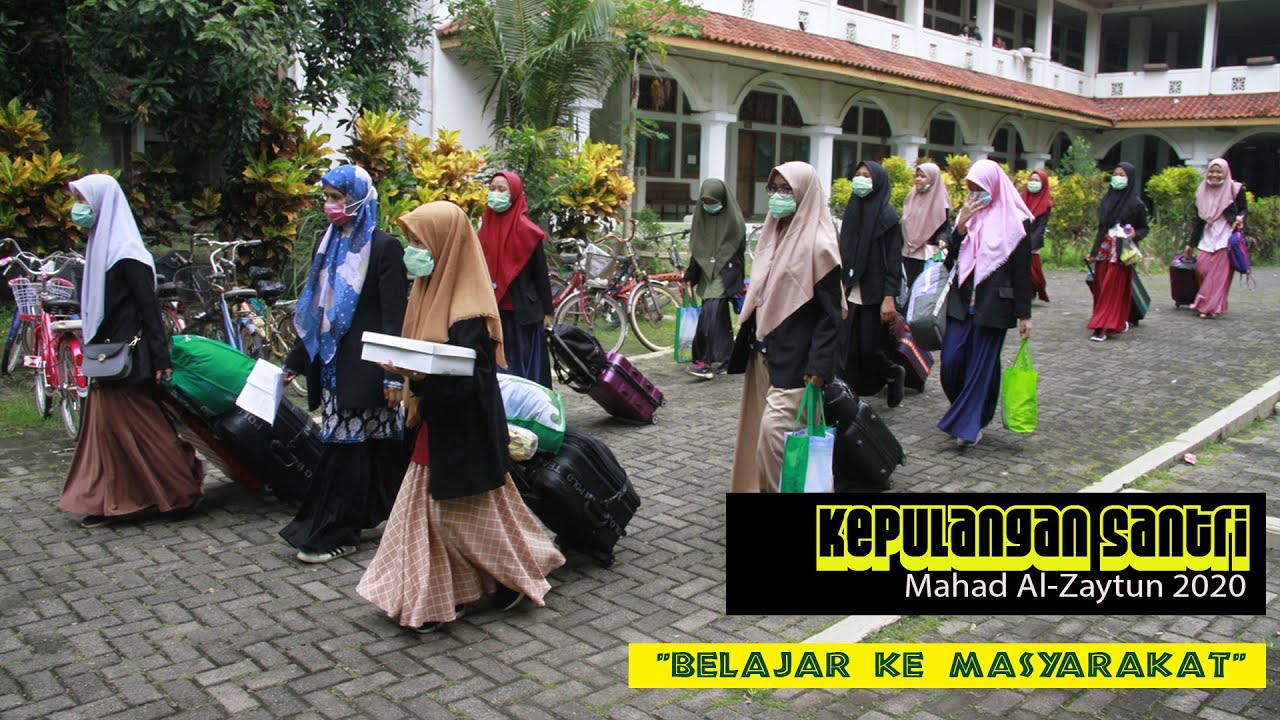 Kepulangan Santri Mahad Al-Zaytun 2020 