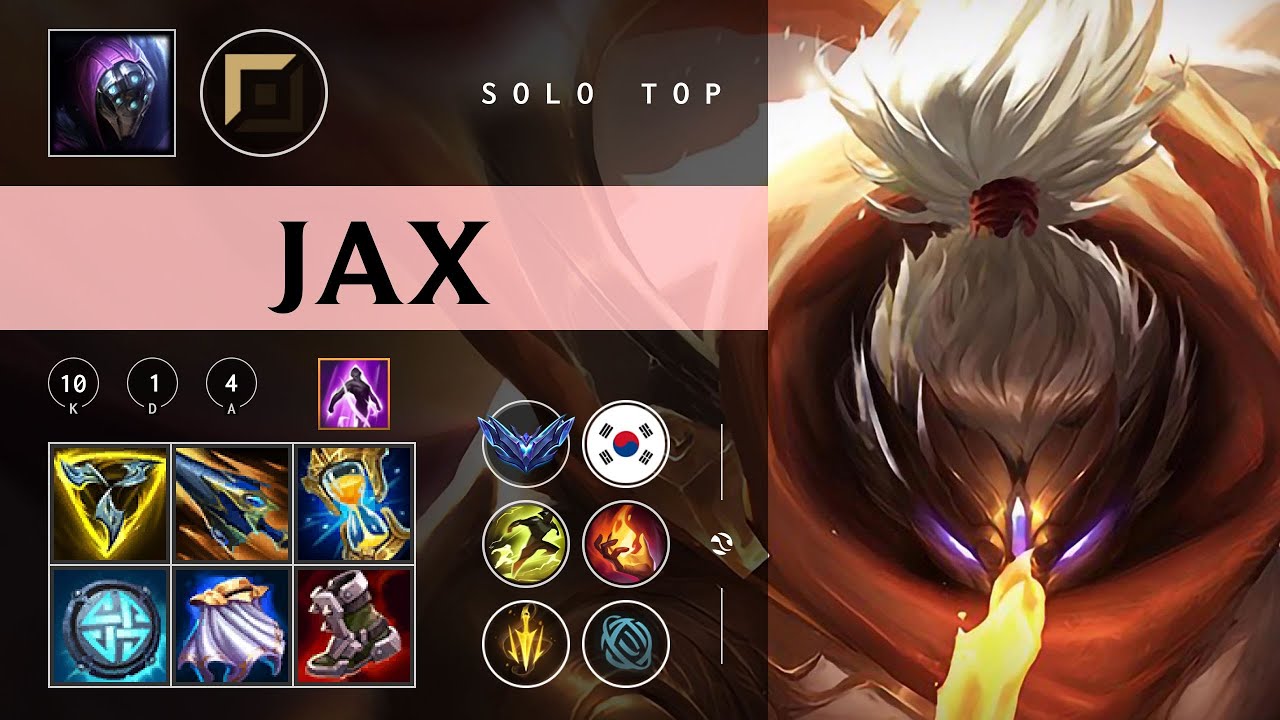 Jax Top vs Yone - KR Diamond Patch 26.02