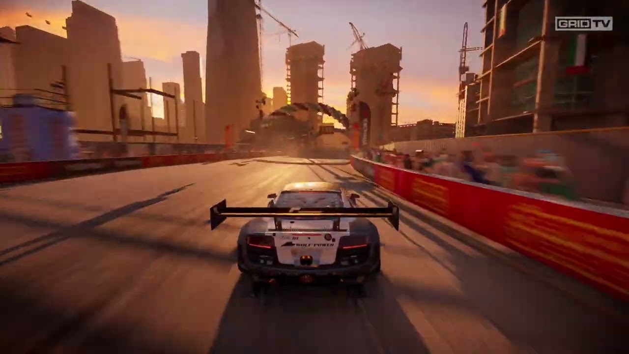 GRID Legends - Al-Sufouh Strip - Audi R8 1:1 - 1:34.883 (warm-up lap)