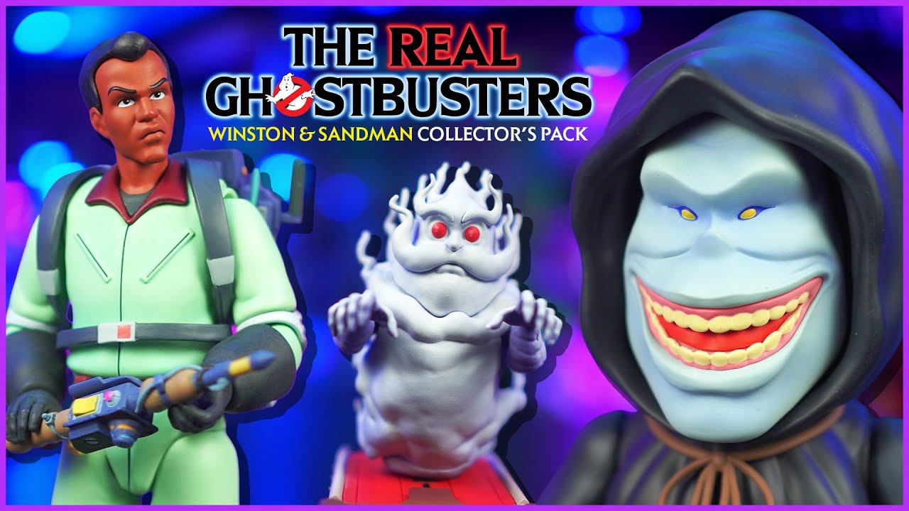 The Real Ghostbusters Winston Zeddemore & Sandman Collector's Pack | MONDO UNBOXING