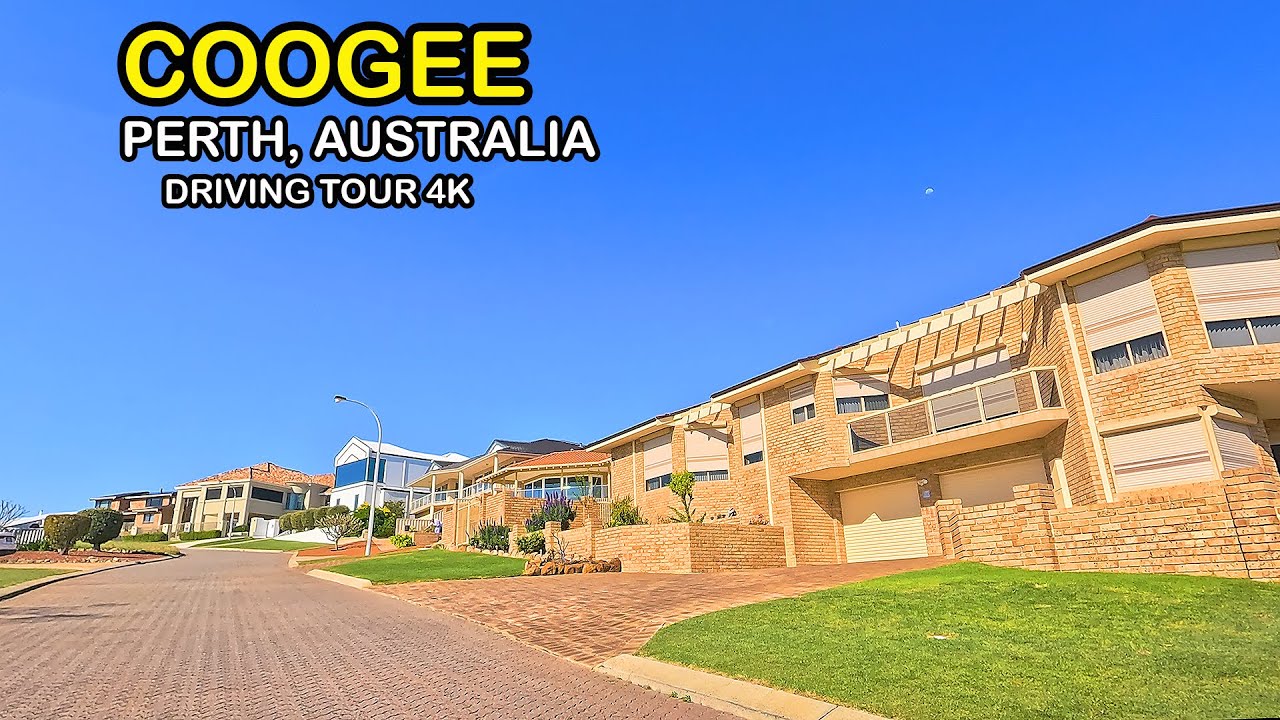 COOGEE, suburban Perth, Western Australia (Driving Tour 4K)
