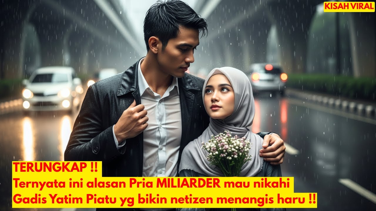 VIRAL!! Alasan Pria Miliarder Nikahi Gadis Miskin Yatim Piatu Bikin Netizen Menangis Haru !!
