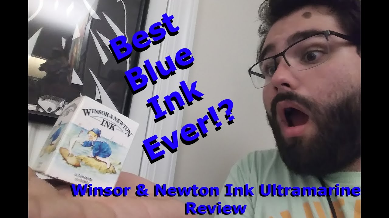 Winsor & Newton Ink Ultramarine Review