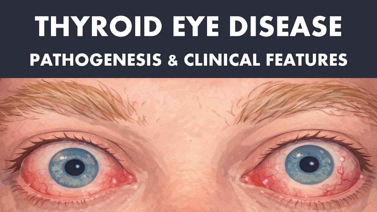 THYROID EYE DISEASE : PATHOGENESIS & CLINICAL FEATURES
