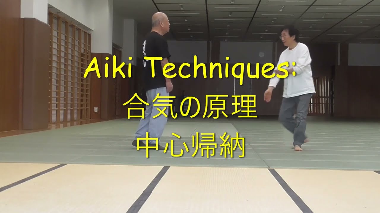 合気の原理：中心帰納　中心帰納と合気の検証　意識操作と合気　Principle of Aiki　＃合気　＃中心帰納　＃合気道　#aikido