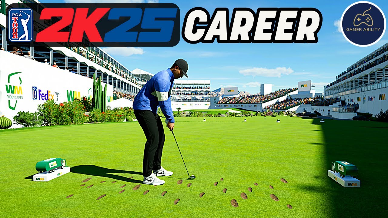 PGA TOUR 2K25 Career Mode Part 95! WM Phoenix Open ROUND 1!