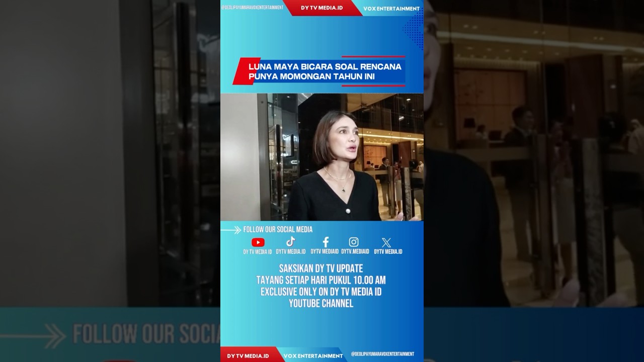 Luna maya bicara soal rencana punya momongan tahun ini.