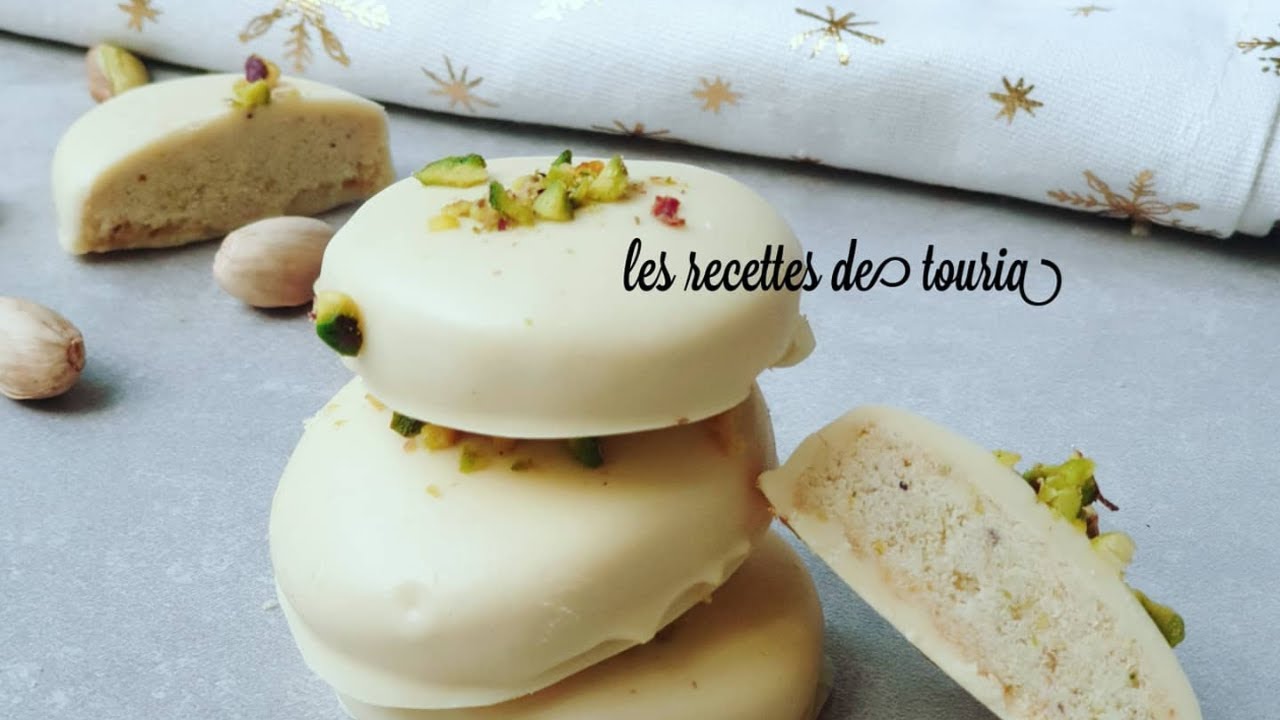 BISCUITS FONDANT PISTACHE CHOCOLAT BLANC UNE DINGUERIE 😱🤪🤪😋