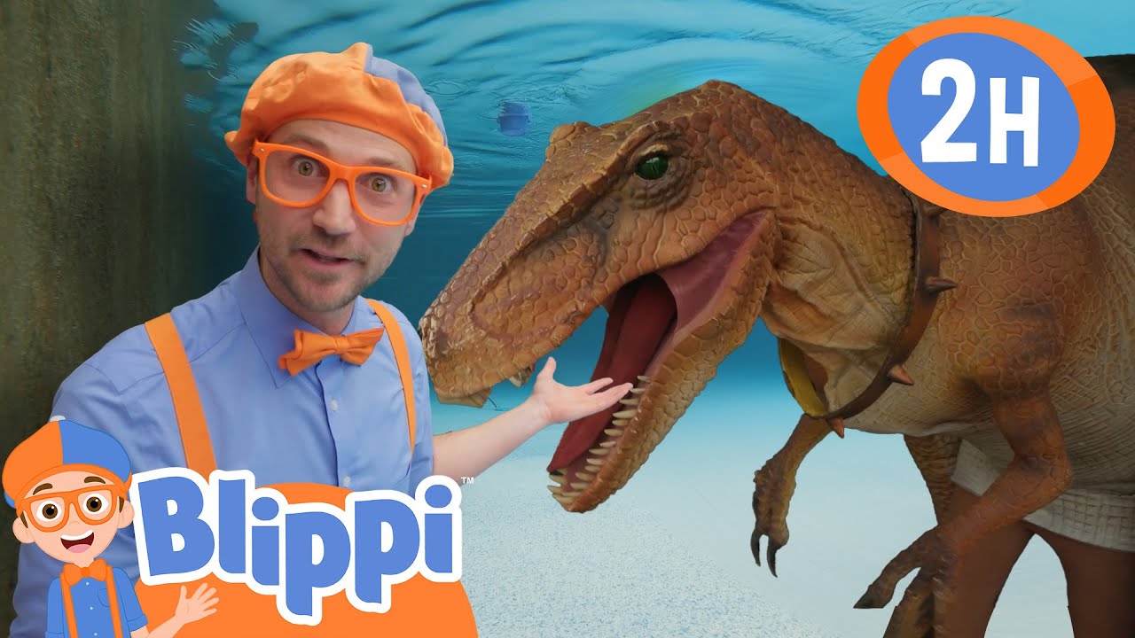 Blippi's Dino Adventure: Meeting Stanley the Dinosaur | Fun Learning for Kids | Blippi