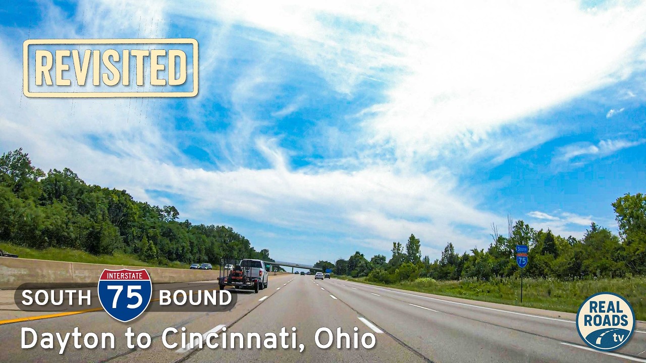 [Revisited] Interstate 75: Dayton to Cincinnati, Ohio | Real Roads, Real Drives