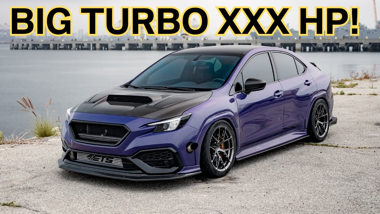 Subaru WRX VB 2022+, комплект BIG TURBO на топливе E40! Невероятные звуки!