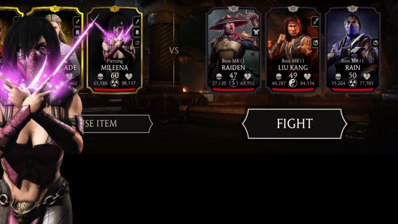 MK:Mobile  - The Krypt Mode Sub - Boss And Boss Fight Floor 2|Normal|