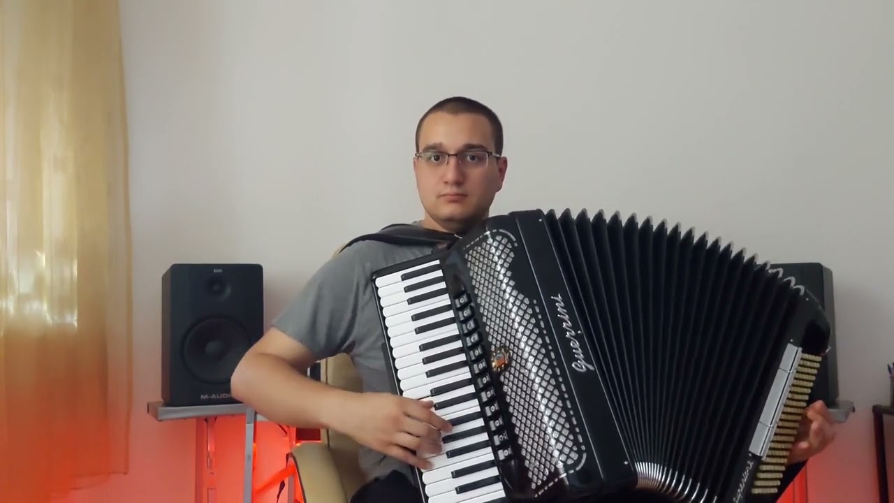 Ljubomir Đurović-Tamo gdje se gusle čuju (harmonika)
