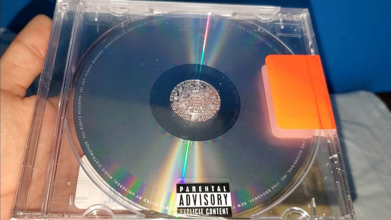 Kanye West - Yeezus CD unboxing
