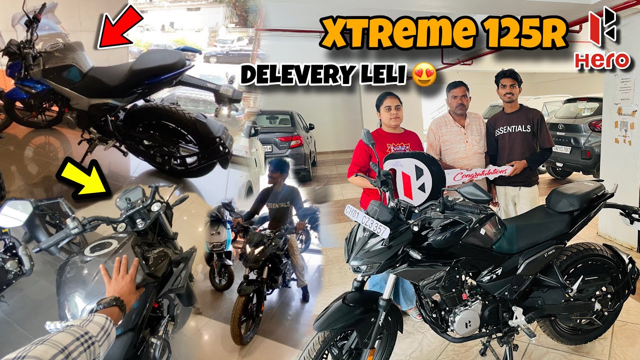 Taking Delivery Of Hero Xtreme 125R 😍