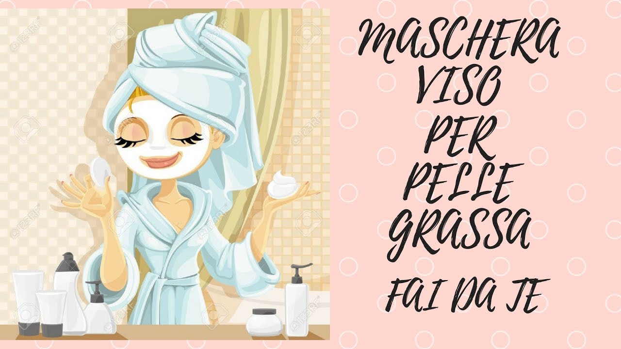 Maschera Viso Fai da Te per Pelle Grassa con due soli ingredienti da cucina - Skin Care DIY