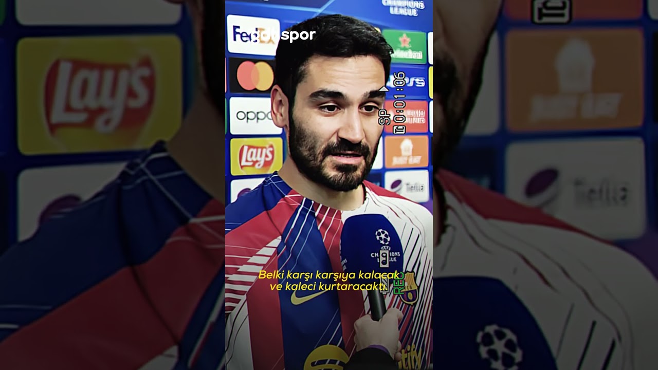 🎤 İlkay G&uuml;ndoğan'ın Barcelona kariyerini bitiren r&ouml;portaj