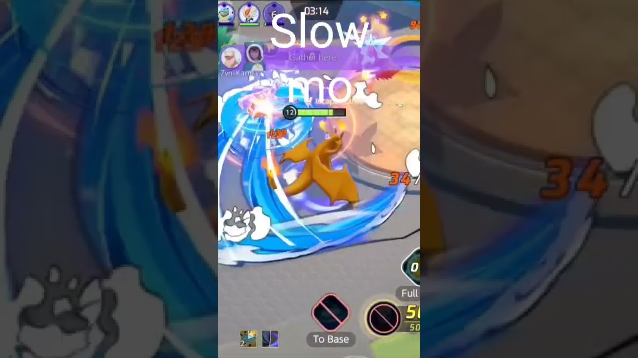 Charizard flam spine be like|Pokemon Unite 