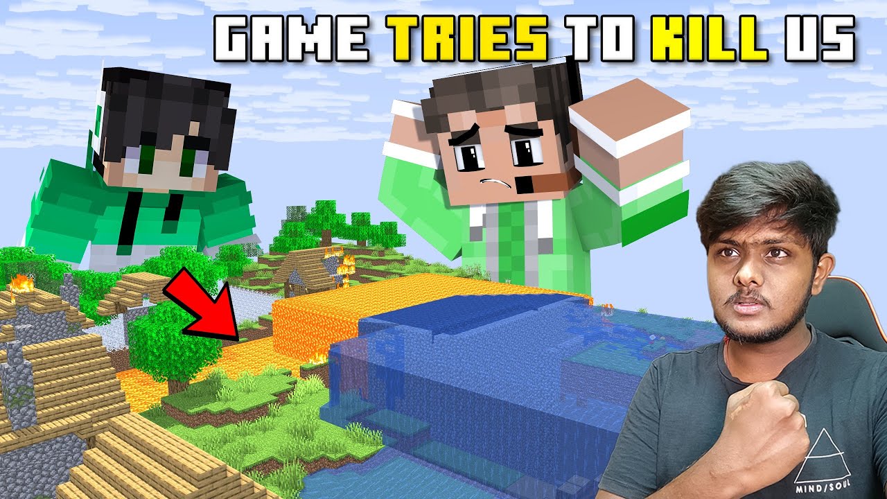 RAJU TRIES TO KILL THE GAME | Minecraft In Telugu | GMK GAMER